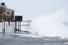 Nor'easter blowing ashore