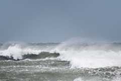 Nor'easter blowing ashore
