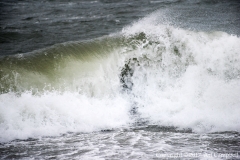 Nor'easter blowing ashore